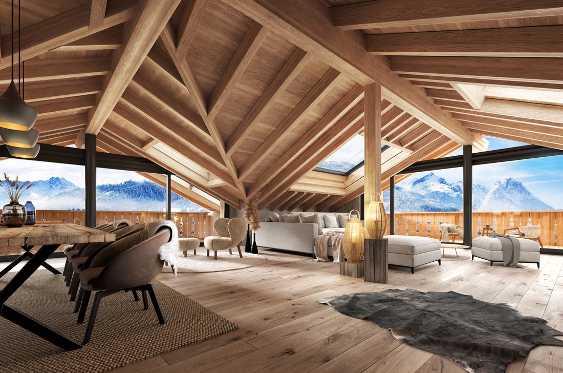 Penthouse à Garmisch-Partenkirchen, Bavière, Allemagne 1 - 18906741