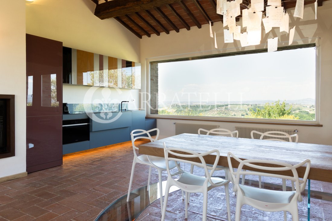Casa di campagna a San Gimignano, Toscana, Italia 5 - 18908996