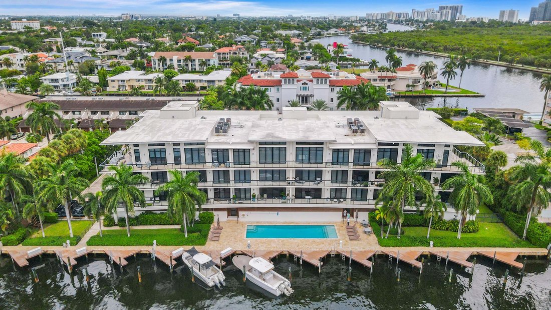 Appartement à Fort Lauderdale, Floride, États-Unis 2 - 18919805