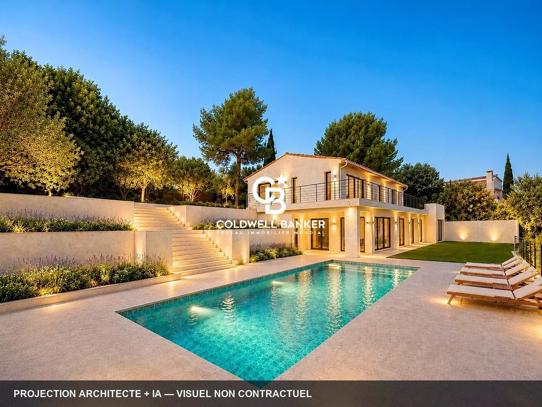 Villa a Sud, Roquefort-les-Pins, Francia 1 - 18914091