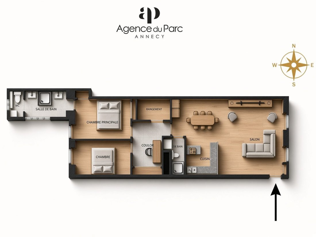 Apartment in Gare, Annecy, France 5 - 18921546