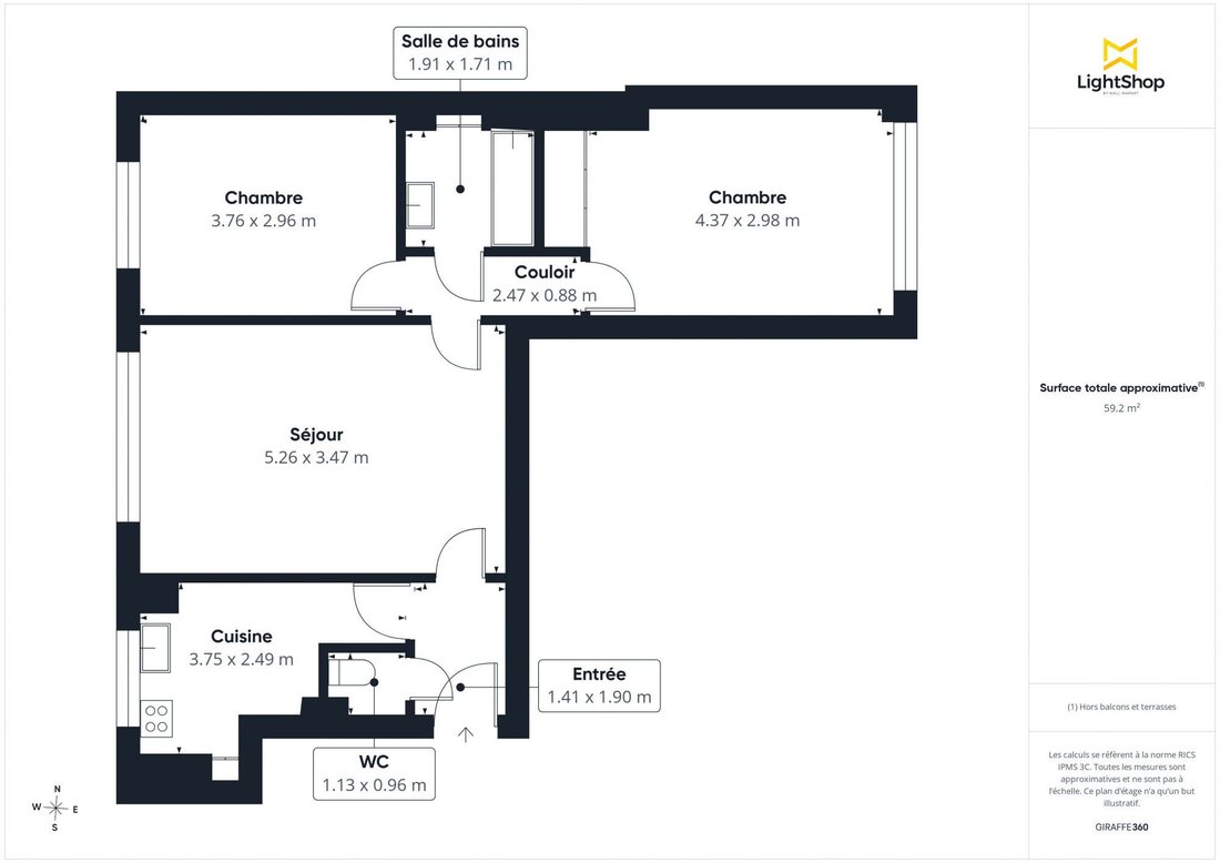 Apartamento en Violet Commerce, Paris 15e Arrondissement, París 3 - 18912525