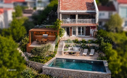 House in La Turbie, Provence-Alpes-Côte d'Azur, France 1