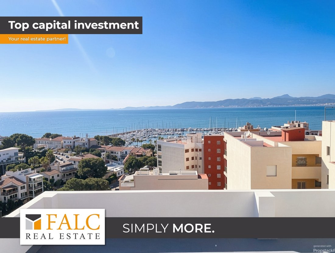 Penthouse in Playa de Palma, Palma, Balearische Inseln 1 - 18906461