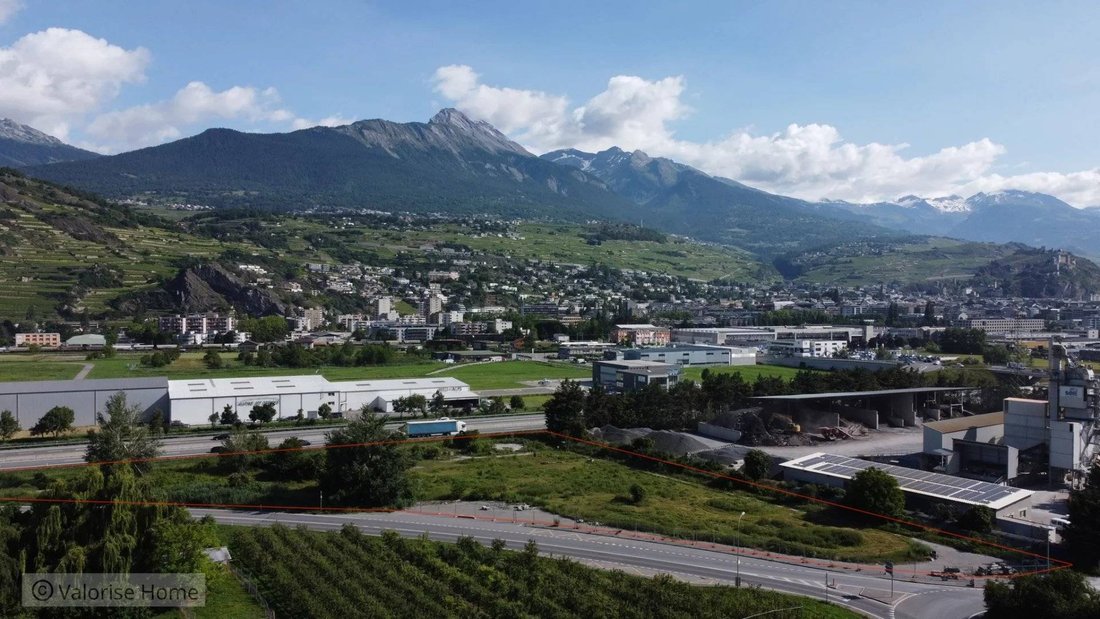 Land in Bezirk Sitten, Wallis, Schweiz 4 - 18539436