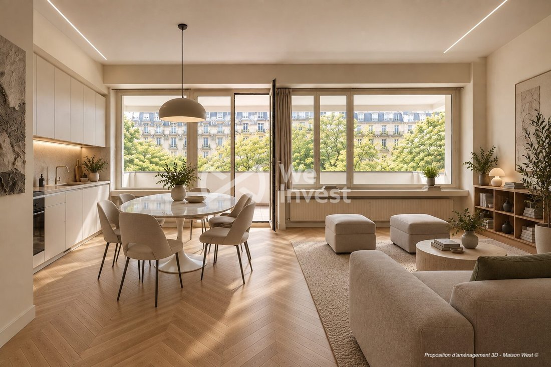 Appartement à Bois de Boulogne, Paris 16e Arrondissement, Paris 1 - 18912610
