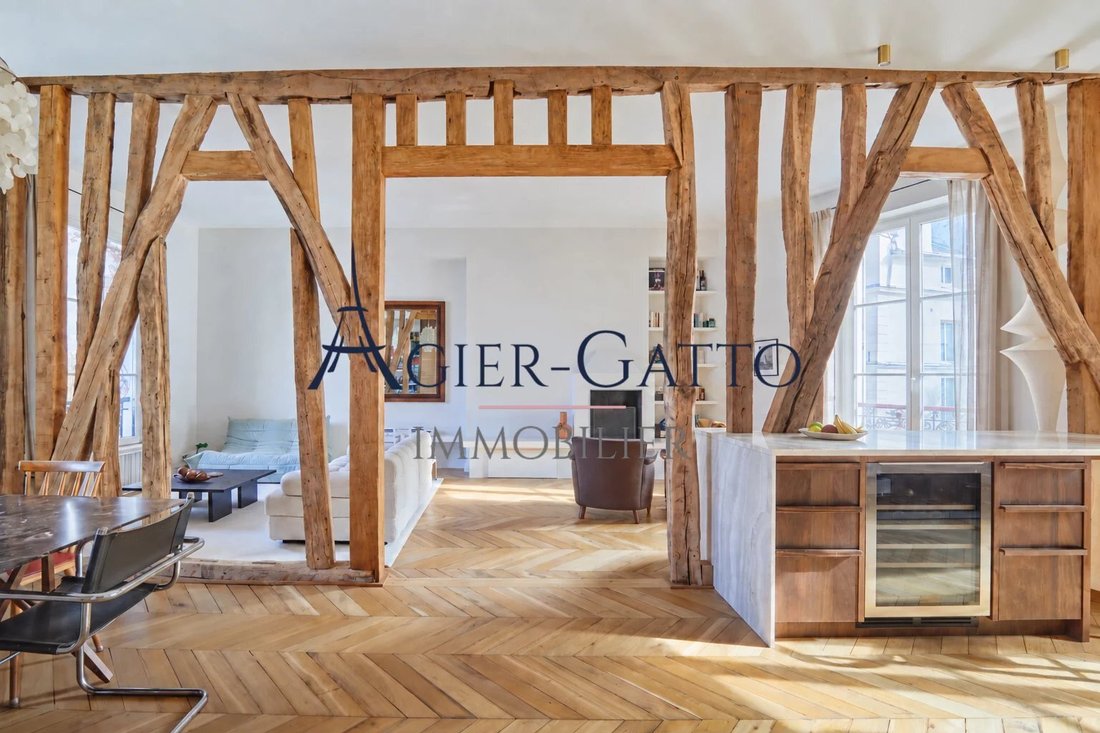 Apartment in Saint Gervais, Paris 4e Arrondissement, Paris 1 - 18917649