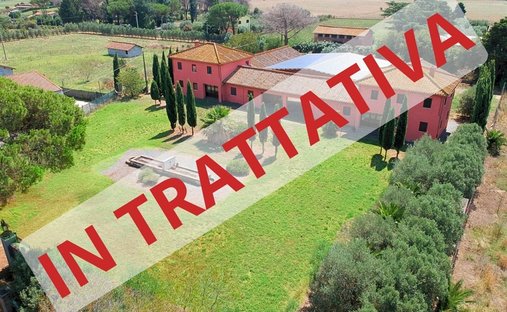 Landhaus in Anguillarese-colle Due Pini, Latium, Italien 1