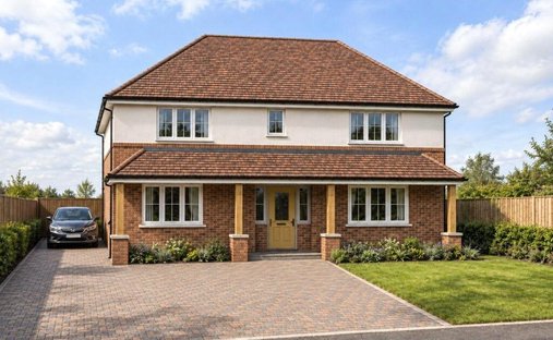 House in Whitmoor, Worplesdon, England 1