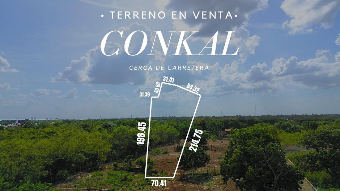 Terrain à Conkal, Yucatán, Mexique 1 - 18908453