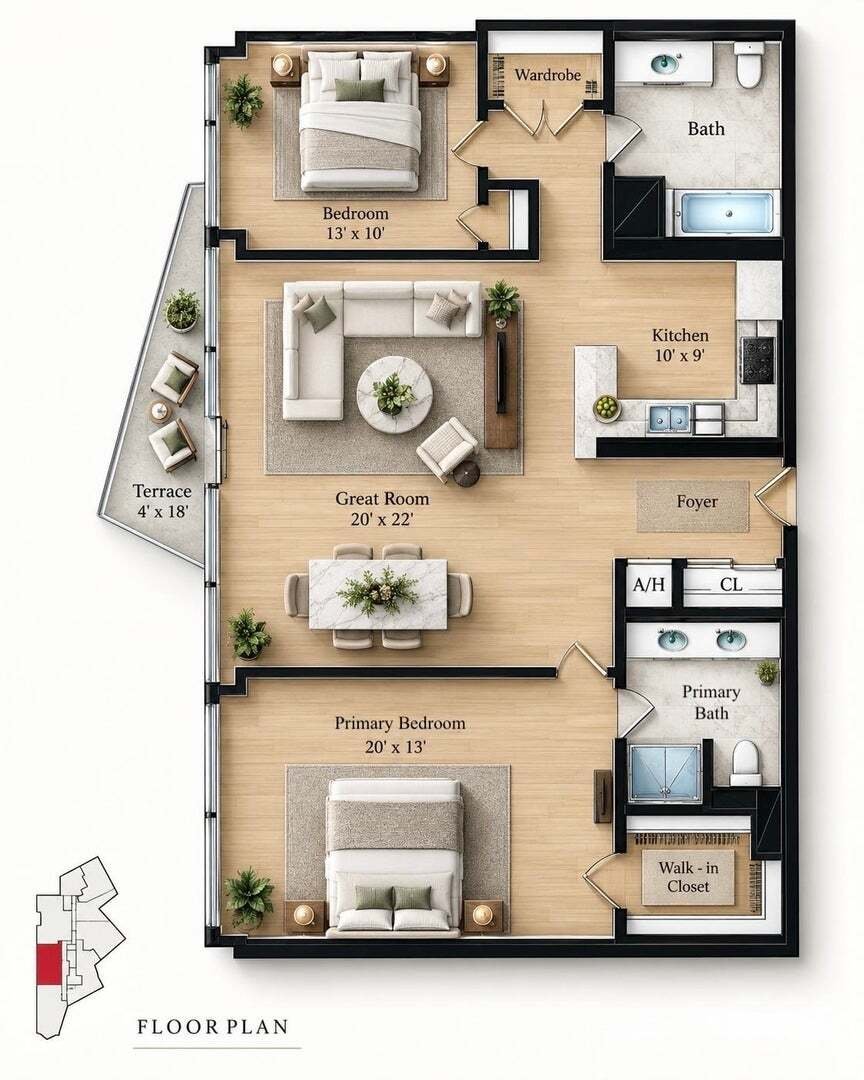 Appartement à Evanston, Illinois, États-Unis 4 - 18910264