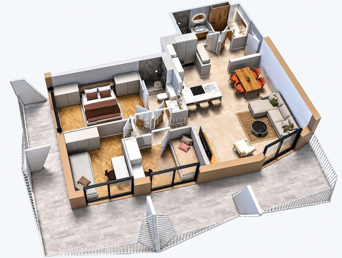 Apartment in Stobrec, Split-Dalmatia County, Croatia 4 - 18910779