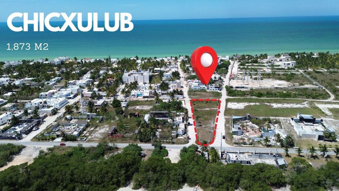 Terreno en Chicxulub Pueblo, Yucatán, México 1 - 18908449