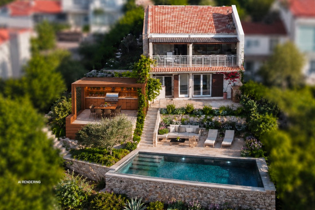 Villa in La Turbie, Provence-Alpes-Côte d'Azur, Frankreich 1 - 17477193