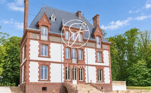 Schloss in Saint-Illiers-la-Ville, Île-de-France, Frankreich 1