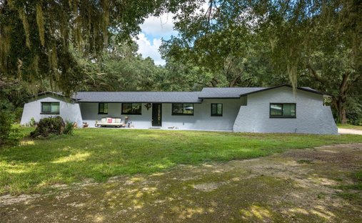 Corps de ferme à Bushnell, Floride, États-Unis 1