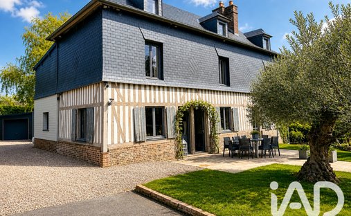 House in Fourneville, Normandy, France 1