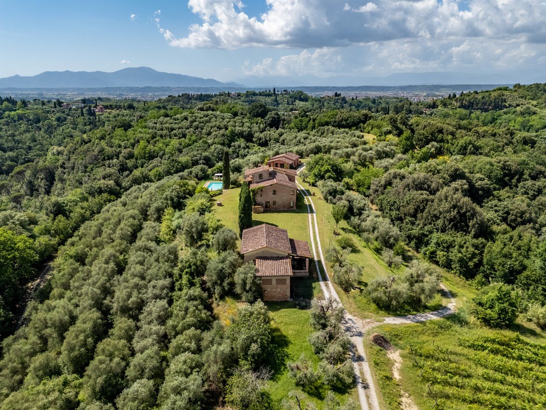 Landhaus in San Miniato, Toskana, Italien 1 - 18923131