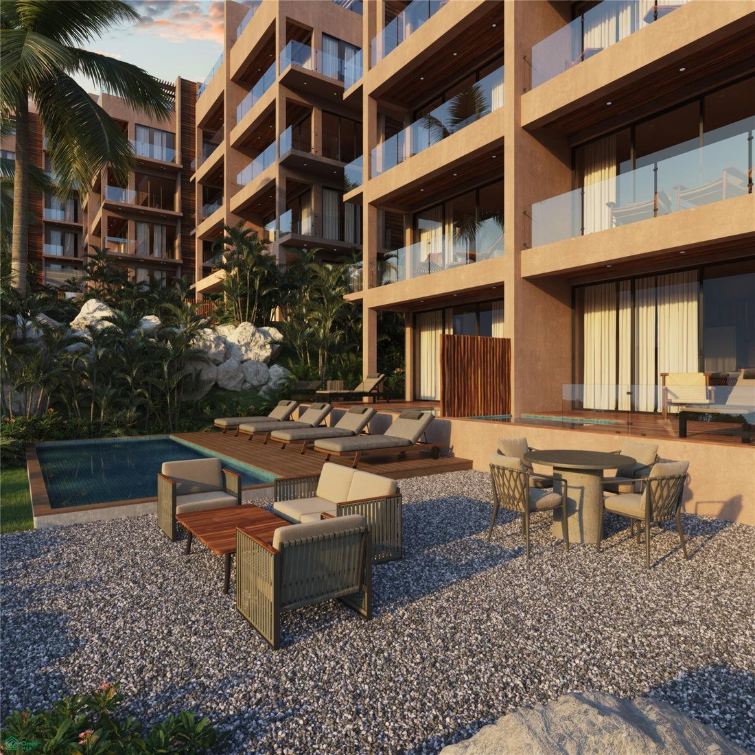 Condominio en Zipolite, Oaxaca, México 1 - 18019708