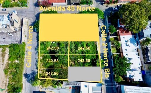 Land in Playa del Carmen, Quintana Roo, Mexico 1
