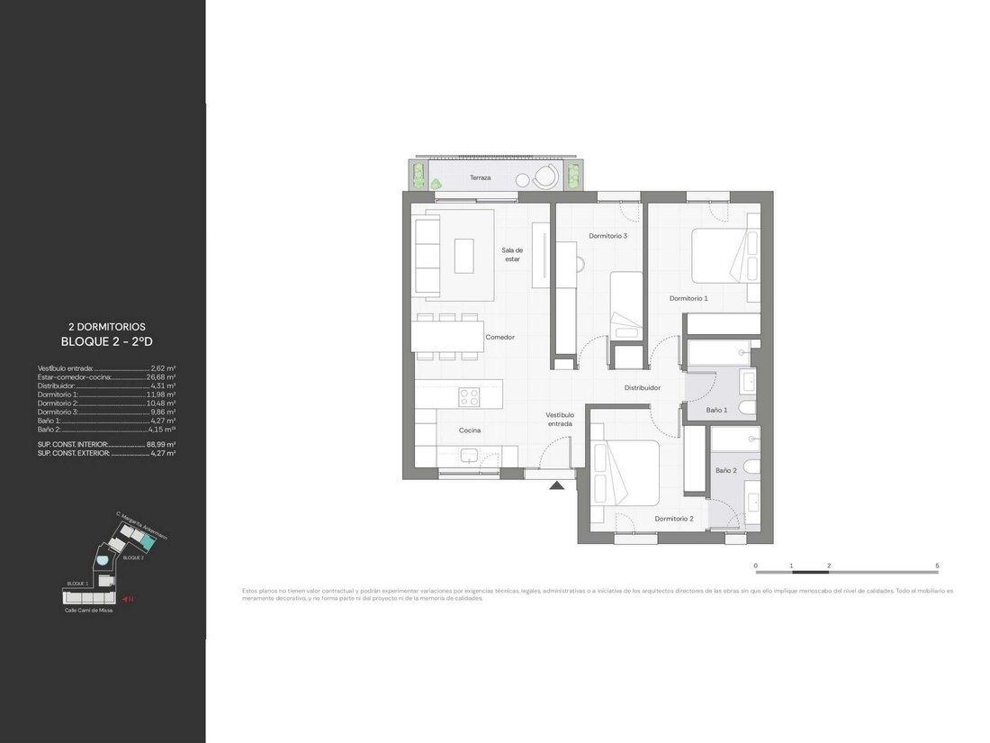 Apartment in Santa Eularia des Riu, Balearic Islands, Spain 5 - 18923474