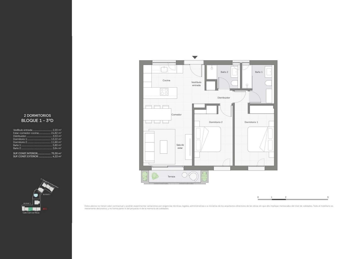 Apartment in Santa Eularia des Riu, Balearic Islands, Spain 5 - 18923491