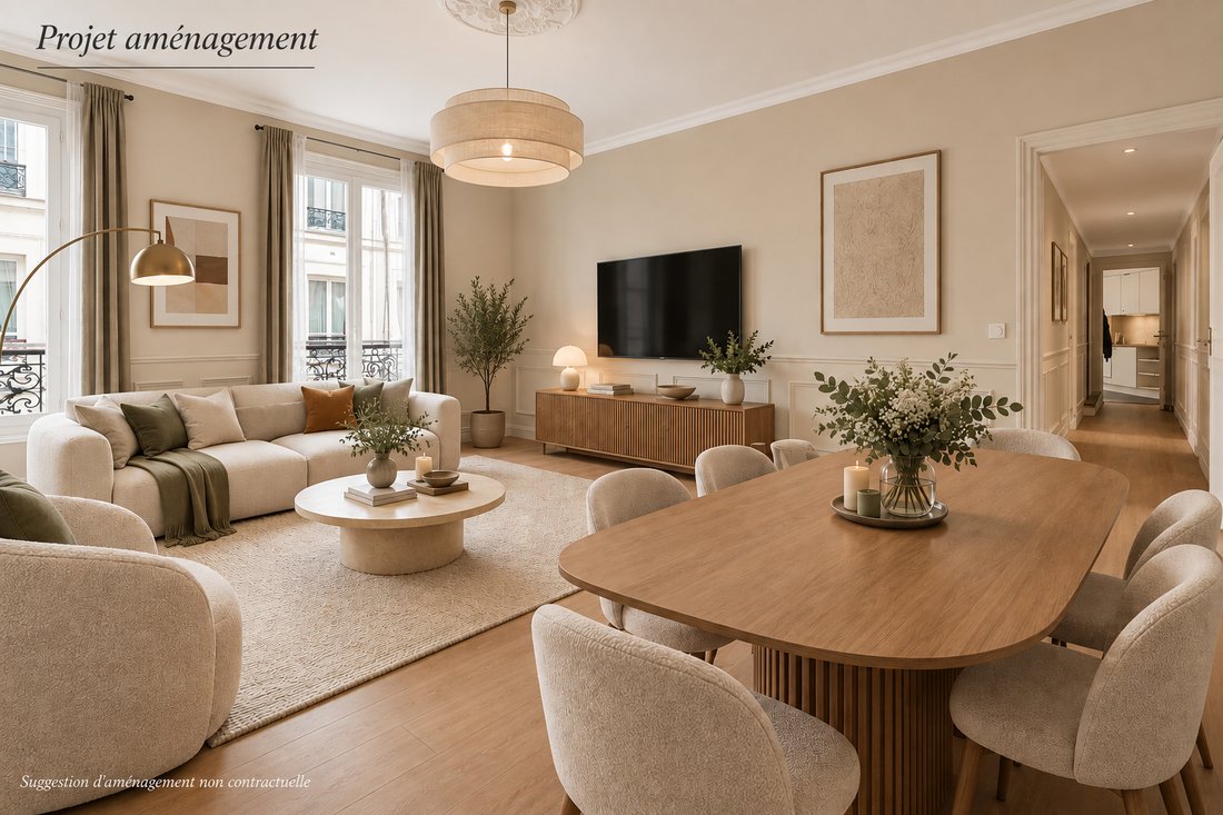 Apartment in La Fourche-Guy Môquet, Paris 17e Arrondissement, Paris 1 - 17967493