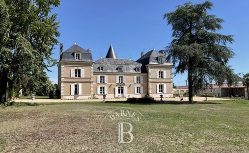 Castle in Châtellerault, Nouvelle-Aquitaine, France 1