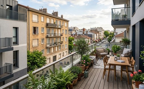Appartamento a Beaujon-Berges de Seine, Clichy, Francia 1