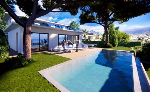 Villa in Village-Cros de Caste-Coupiere-Mont Gros, Roquebrune-Cap-Martin, France 1