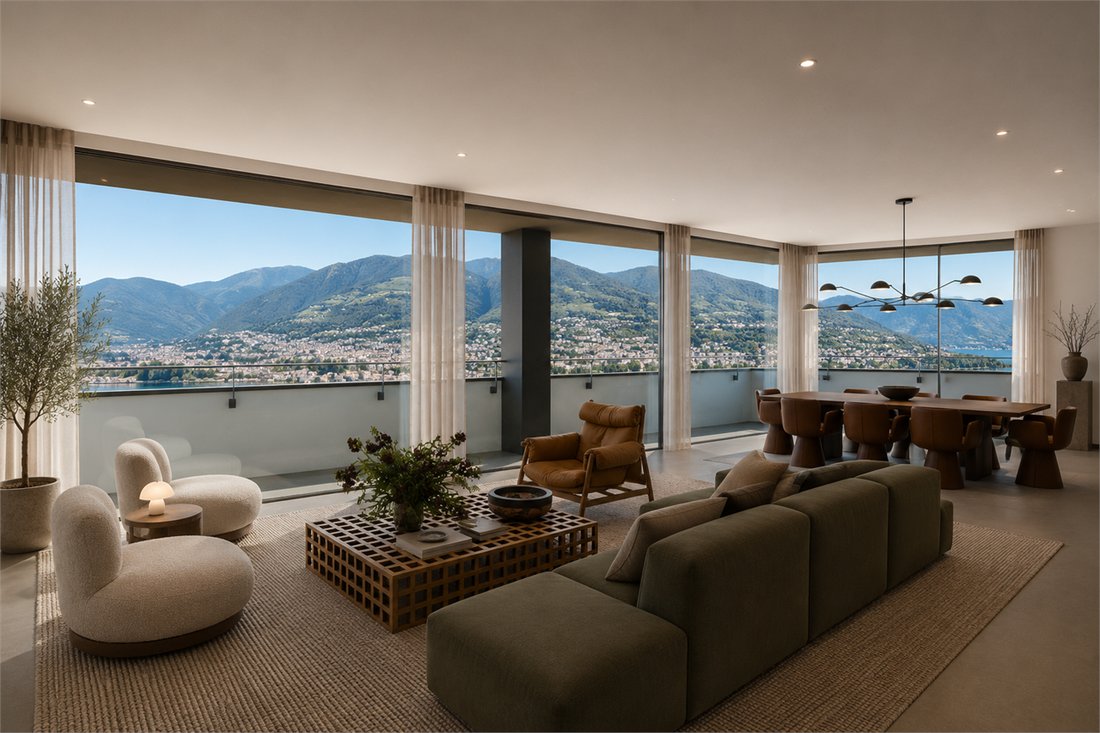 Attico a Lugano, Ticino, Svizzera 1 - 18925226