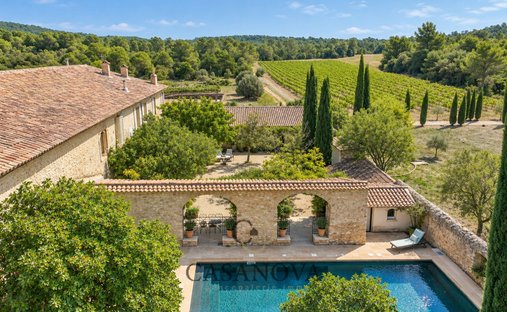 House in Le Tholonet, Provence-Alpes-Côte d'Azur, France 1