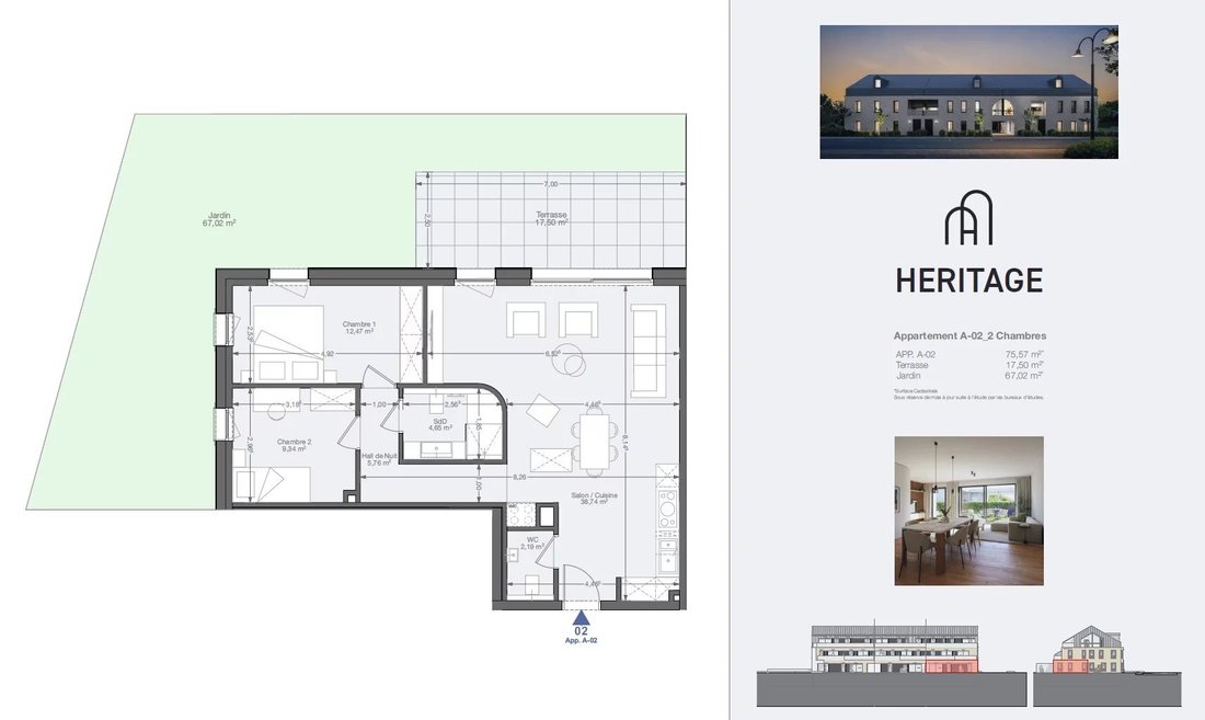 Apartment in Reckange-sur-Mess, Esch-sur-Alzette, Luxembourg 1 - 18929057