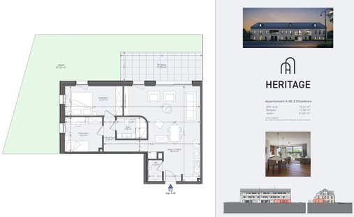 Apartment in Reckange-sur-Mess, Esch-sur-Alzette, Luxembourg 1