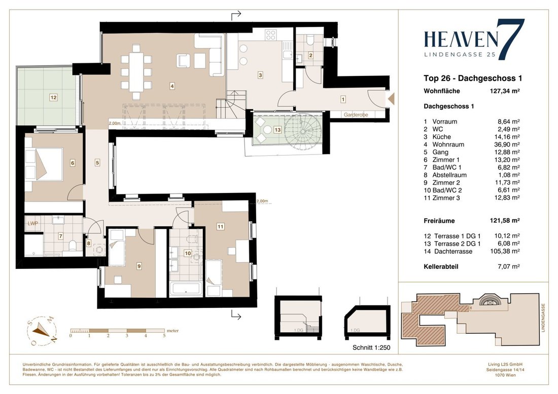 Penthouse in Vienna, Wien, Austria 5 - 18929549