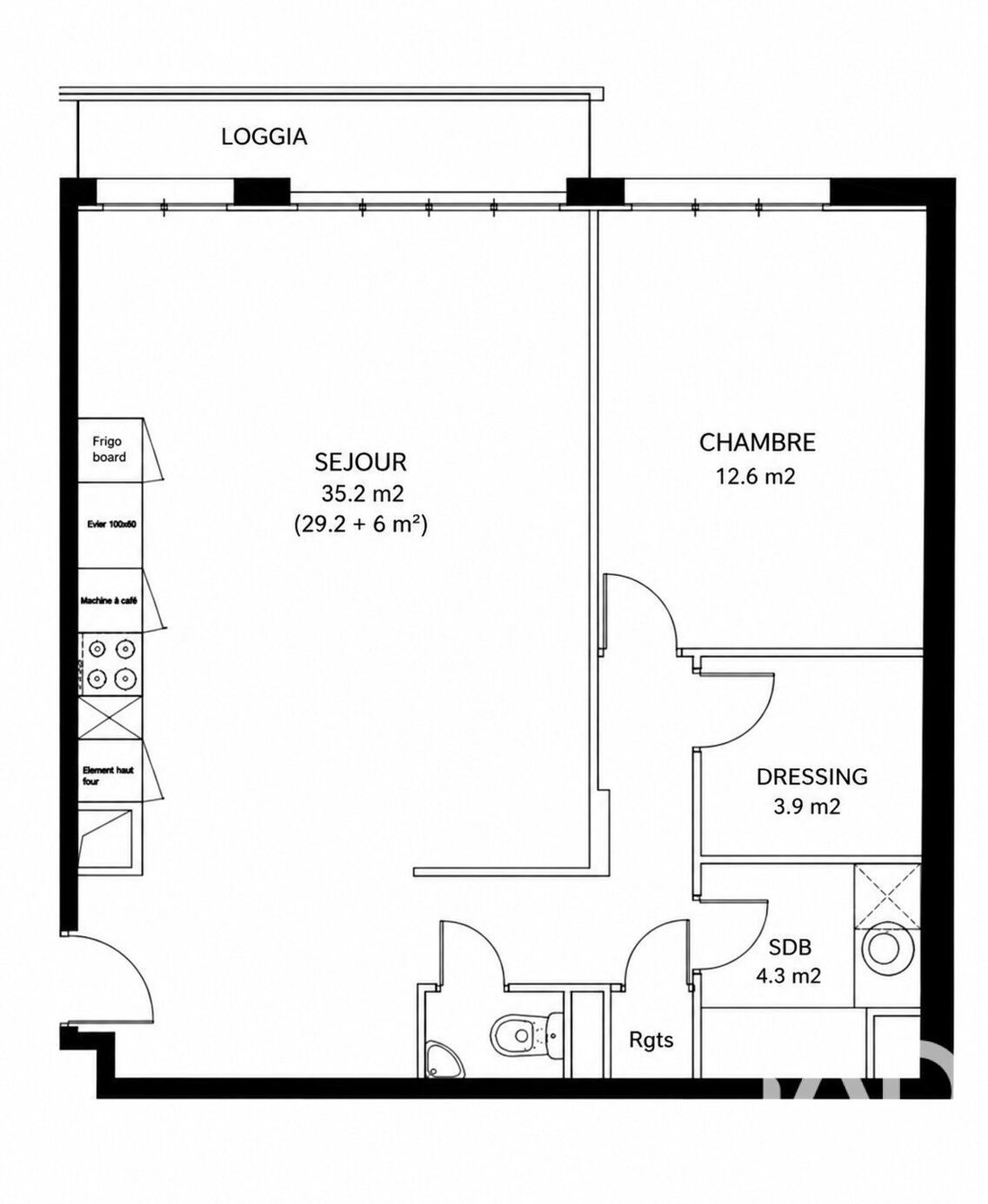 Apartamento en Gambetta, Paris 20e Arrondissement, París 1 - 18852004