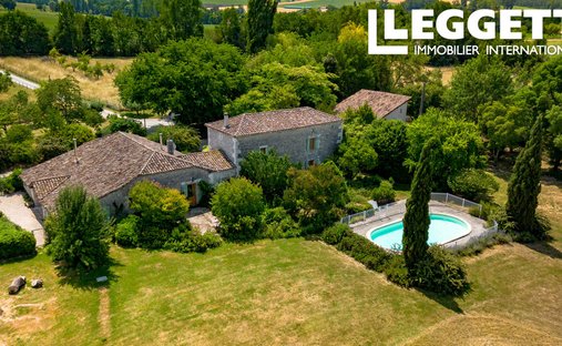 House in Montpezat-de-Quercy, Occitania, France 1