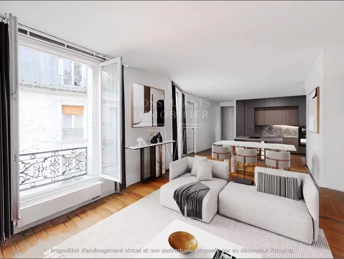 Apartment in Pereire-Malesherbes, Paris 17e Arrondissement, Paris 3 - 18931529