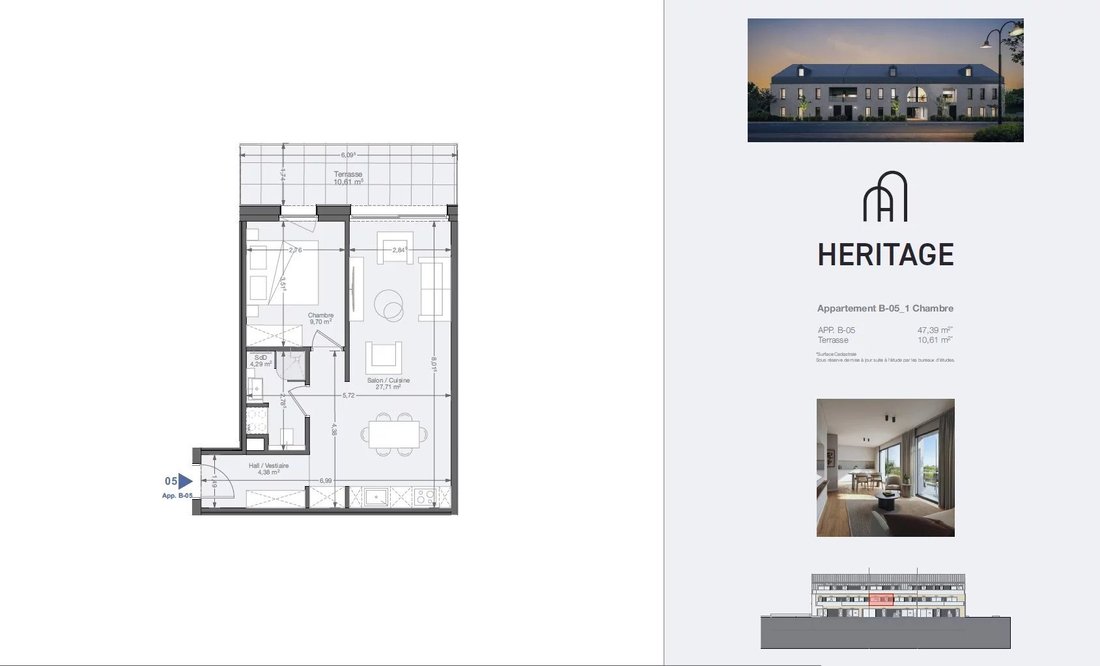 Apartment in Reckange-sur-Mess, Esch-sur-Alzette, Luxembourg 1 - 18931457