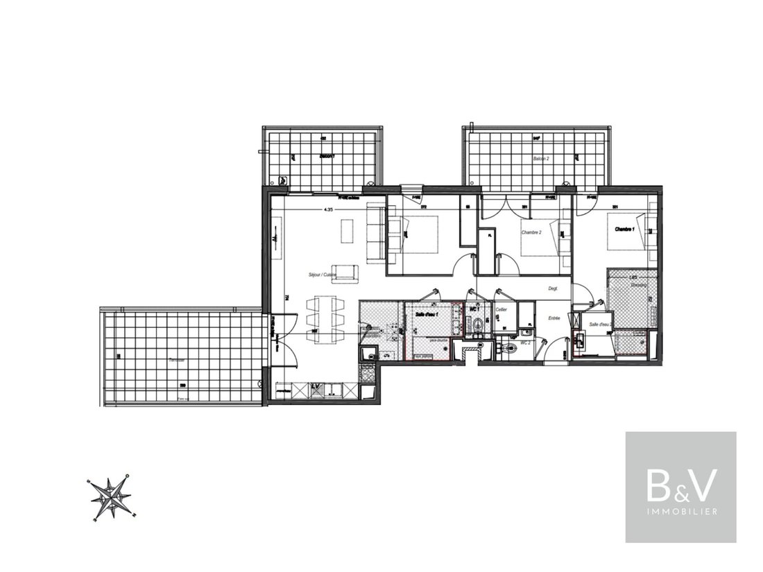 Apartment in Sainte Barbe-Lac, Saint-Jean-de-Luz, France 5 - 18931556