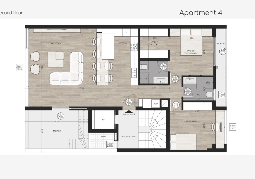 Appartement à Glyfáda, Attique, Grèce 4 - 18736829