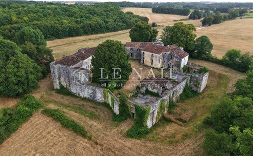 Castle in La Fenetre, Saintes, France 1