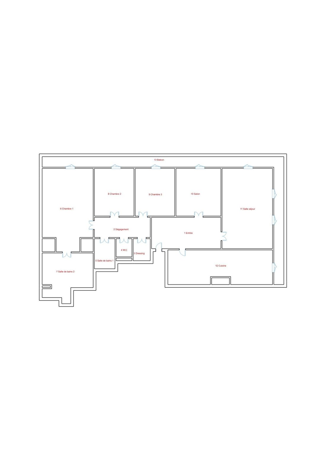 Apartment in Saint Lambert, Paris 15e Arrondissement, Paris 3 - 18935535