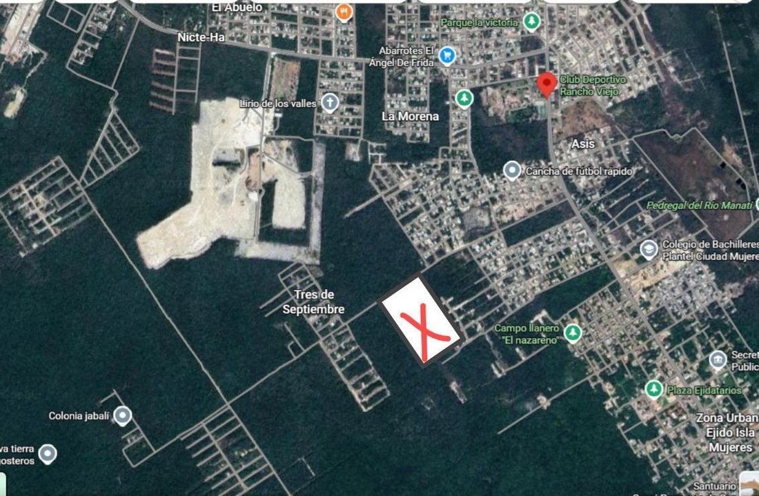 Land in Zona Urbana Ejido Isla Mujeres, Quintana Roo, Mexico 1 - 18933028
