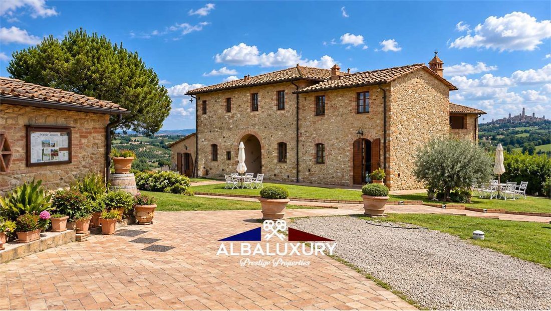 Villa a San Gimignano, Toscana, Italia 5 - 16475807