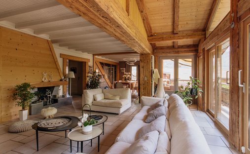 Villa à Sud-Saint Roch, Sallanches, France 1