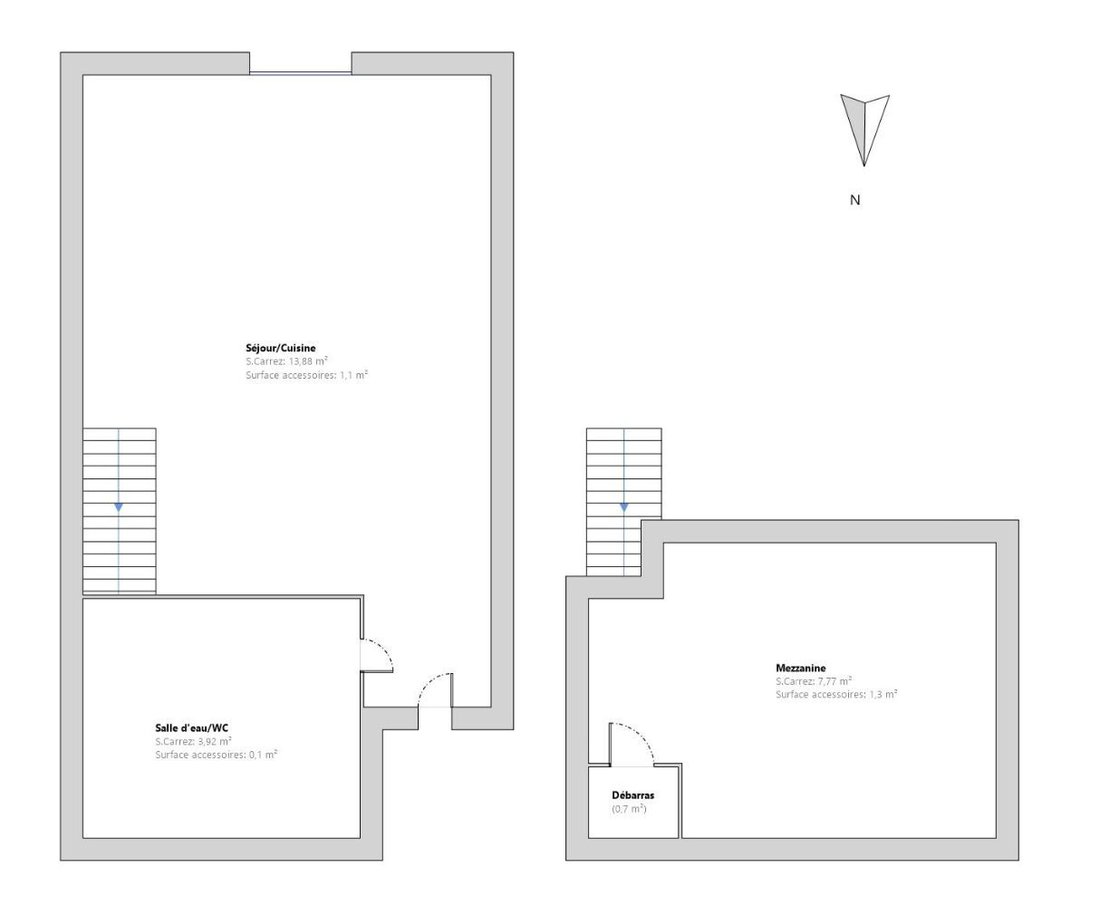 Apartment in Gerland, Lyon 7e Arrondissement, Lyon 3 - 18936550