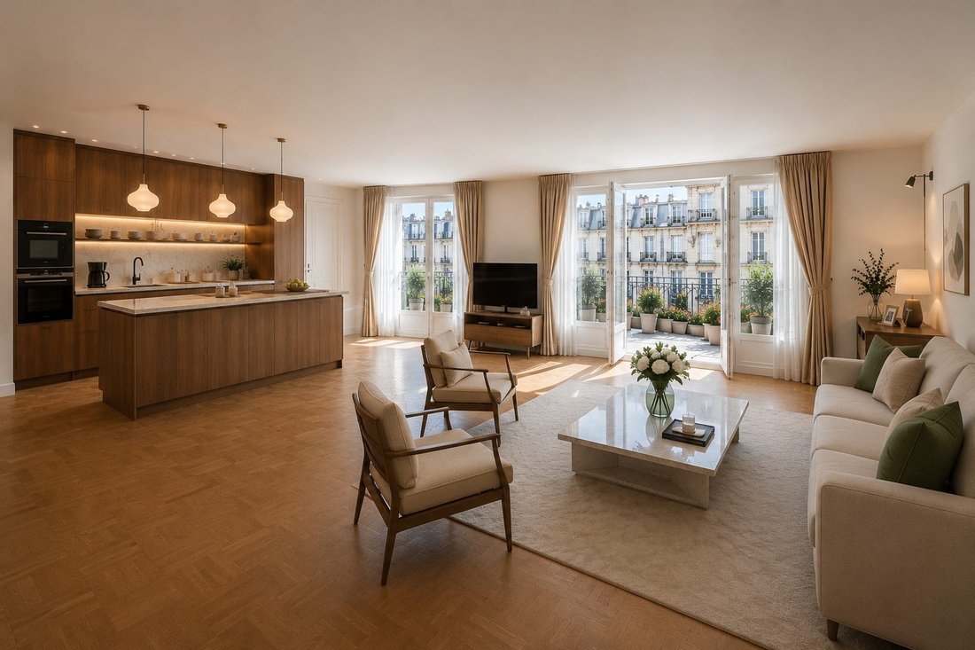 Apartment in Bois de Boulogne, Paris 16e Arrondissement, Paris 5 - 18936438