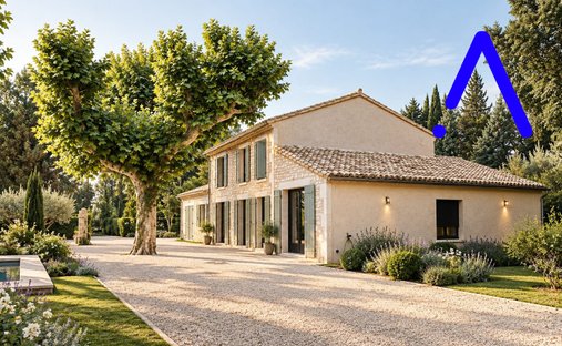 Country House in Plan-d'Orgon, Provence-Alpes-Côte d'Azur, France 1