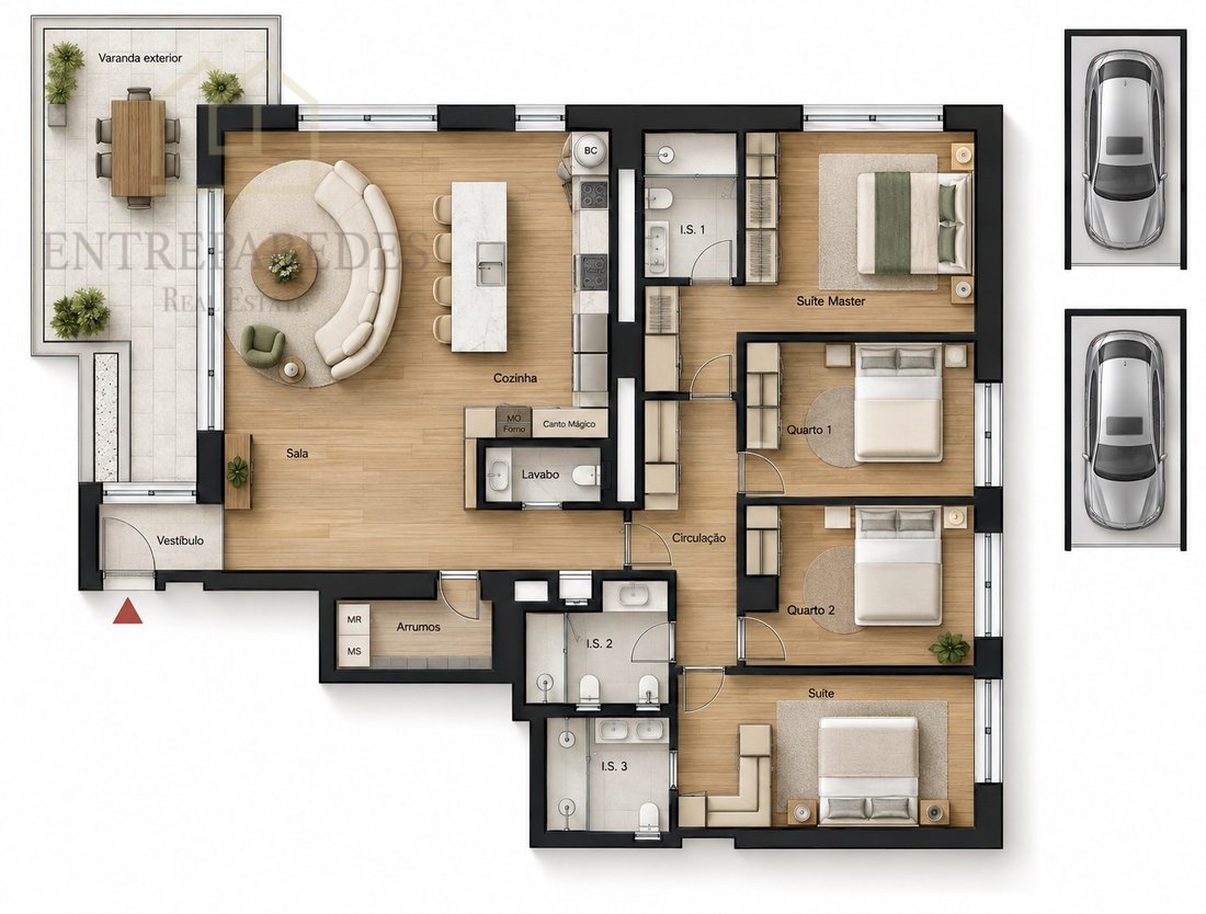Apartment in Matosinhos e Leca da Palmeira, Porto District, Portugal 1 - 18938019